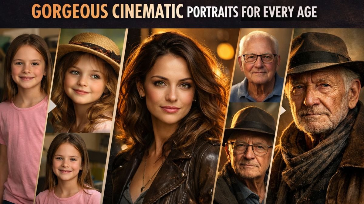 8 AI-Powered Gemini Prompts to Create Gorgeous Cinematic Portraits for Every Age